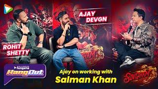 Ajay Devgn & Rohit Shetty at BH Hangout | Singham Again