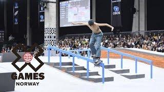 Jagger Eaton wins Men’s Skateboard Street silver | X Games Norway 2018