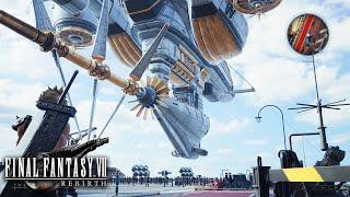 FINAL FANTASY 7 Rebirth – Seeing The Highwind Airship For The First Time UHD