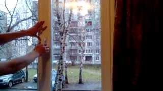 Как открыть пластиковое окно на микропроветривание (щелевое проветривание)