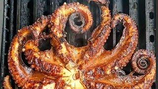 how to grill octopus  #grilled #octopus #pulpo