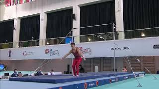 Bozhidar ZLATANOV (BUL) - 2020 junior Europeans, high bar final