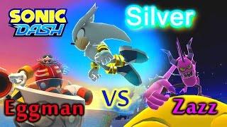 Sonic Dash - Silver VS Zazz VS Eggman [Widescreen / Landscape 1080p]