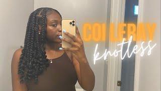 Coi Leray Braids | JUMBO KNOTLESS BRAIDS ON THICK NATURAL HAIR | MichelleGabrielle