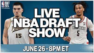 Live 2024 NBA Draft Show: Analysis, Reactions & Predictions | June 26, 8 PM ET
