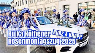 Rosenmontagszug Köthen 2025 | Kukakö