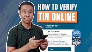 How to Verify BIR TIN Online | PAANO MAG VERIFY NG TIN ONLINE