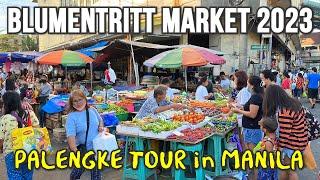 MANILA's BLUMENTRITT WET MARKET | 2023 Palengke Tour in Sta. Cruz, Manila | Philippines Food Market