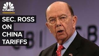 Wilbur Ross On US-China Trade War And Retaliation