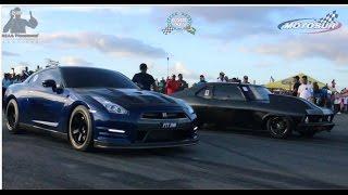 King of Drags - A Class - Switzer Performance Goliath X GTR vs. Chevy Nova & Mustang Cobra Jet