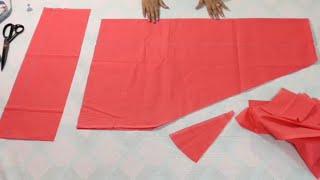 Wow!! Salwar in 2 meter of cloth, 2 मीटर के कपड़े में सलवार, How to cut and stitch salwar just in 2m