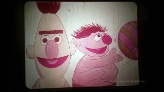 Sesame Street - Going To The Beach - Filmstrip - 1976 -  Learning to Use Your Mind - Bert - Ernie