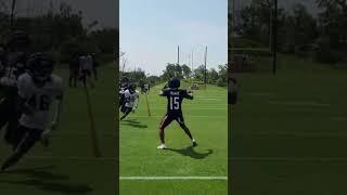 That rookie connection  between Caleb Williams and Rome Chicago Bears training camp ￼