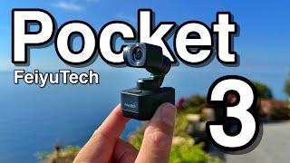 Feiyu Pocket 3 - Tiny 4K60 Camera with a 3 Axis Gimbal! Review & Sample Footage