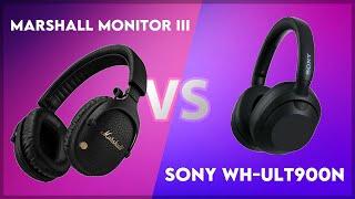 Marshall Monitor III vs Sony WH-ULT900N Technical Comparison