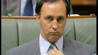 Paul Keating vs Peter Reith "When will the treasurer get his policies right?"