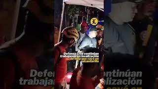 Defensa Civil continúan trabajando la localización de niña que cayó en alcantarilla