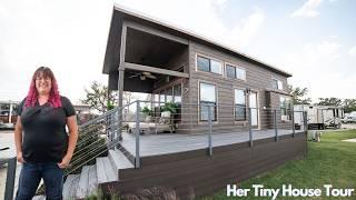 Her Beautiful 399 Sq Ft Tiny Home - A Woman’s Guide to Freedom