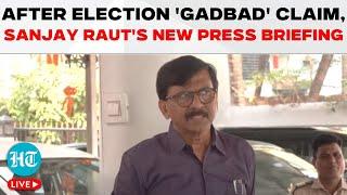 Maharashtra Elections LIVE: Shiv Sena (UBT) Leader Sanjay Raut's Presser | MVA | Mahayuti | BJP |NCP