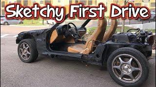 Miata Kart First Drive (Part 1 Project Sik Kart)