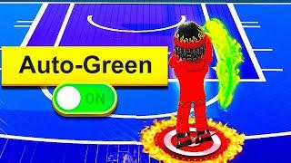 I Used AUTO GREEN in Roblox Basketball..(Aimbot)