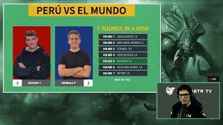 ARTOSIS vs DIENMAX   PERU vs EL MUNDO   MATCH 5