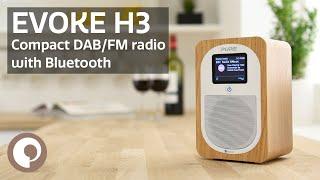 Pure Evoke H3 - Compact DAB/FM Radio with Bluetooth