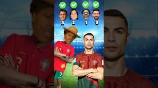 Ronaldo, Georgina, IShowSpeed, Messi: Who do you like? 