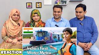 Inside India’s First Water Metro Of Rs ₹1,137 Crore | The  Kerala's Kochi Water Metro | Reaction!!