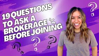 19 Questions to Ask a Real Estate Brokerage Before Joining | Tucson AZ Real Estate | Ali Garced