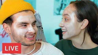 Kian Lawley & Franny Arrieta have a GIRLS NIGHT! *FULL STREAM*