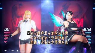 008 Tekken 8 Lili ryona vs Alisa Yoshimitsu Reina - Matches GTX 1070 ti #reina #tekken #lili