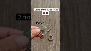 Swiss francs coins🪙are look like#switzerland #SwissCurrency#SwissFrancs#FrancCoins#ytshorts