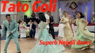 Tato goli ll Nepali dance performance ll Nepali song ll best couple dance