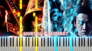 Mortal Kombat Theme - Original x Techno Syndrome - Piano Cover