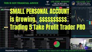 Live Trading NQ Topstep Live, Take Profit Trader, My Funded Futures