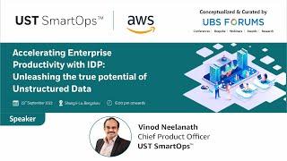 Accelerating Enterprise Productivity with IDP - Keynote Session by SmartOps