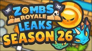 *ALL NEW* Zombs Royale Season 26 Leaks! | Pirate Season