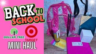 Back to School Dollar Tree & Target finds mini haul | Canva & Chat