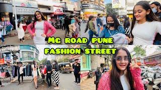 Best Cheapest Shopping At MG Road Pune & Fashion Street under 500rs | Bindass Kavya Vlogs