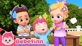 EP106 | One by One | Good Manners for Kids | Bebefinn Best Nursery Rhymes