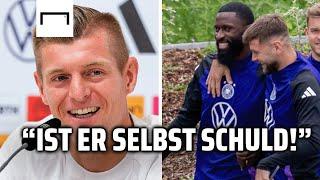 Das sagt Toni Kroos zum kleinen Trainingszoff zwischen Rüdiger und Füllkrug  | DFB | EM 2024