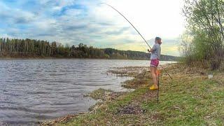Я ПОПАЛА Чехонь клюет как из пулемета Рыбалка 2025 Russian fishing