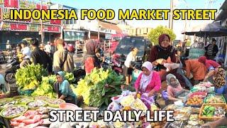 INDONESIA FOOD MARKET STREET