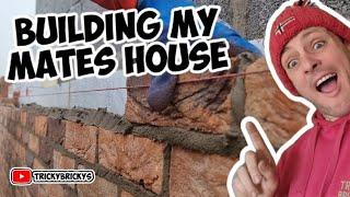 I went to wales to build my mates house! #bricklaying  #construction  #build