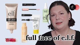 First look at the new Soft Glam Satin Foundation | Full face of ELF