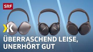 Noise-Cancelling-Kopfhörer im Test: Musikgenuss ohne Lärm | 2023 | Kassensturz | SRF