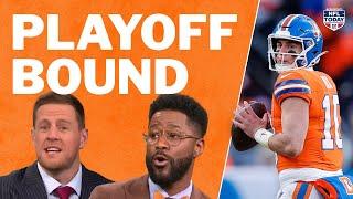 How did Bo Nix lead the Broncos to the Playoffs this year? | NFL Today