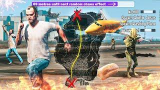 *New* Every 200 Metres Causes Random CHAOS Effect! Can I Cross GTA 5?
