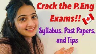 PEO EXAMS SYLLABUS | REFERENCE BOOKS | PAST EXAMS | P.ENG exam preparation